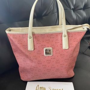 MCM medium small tote